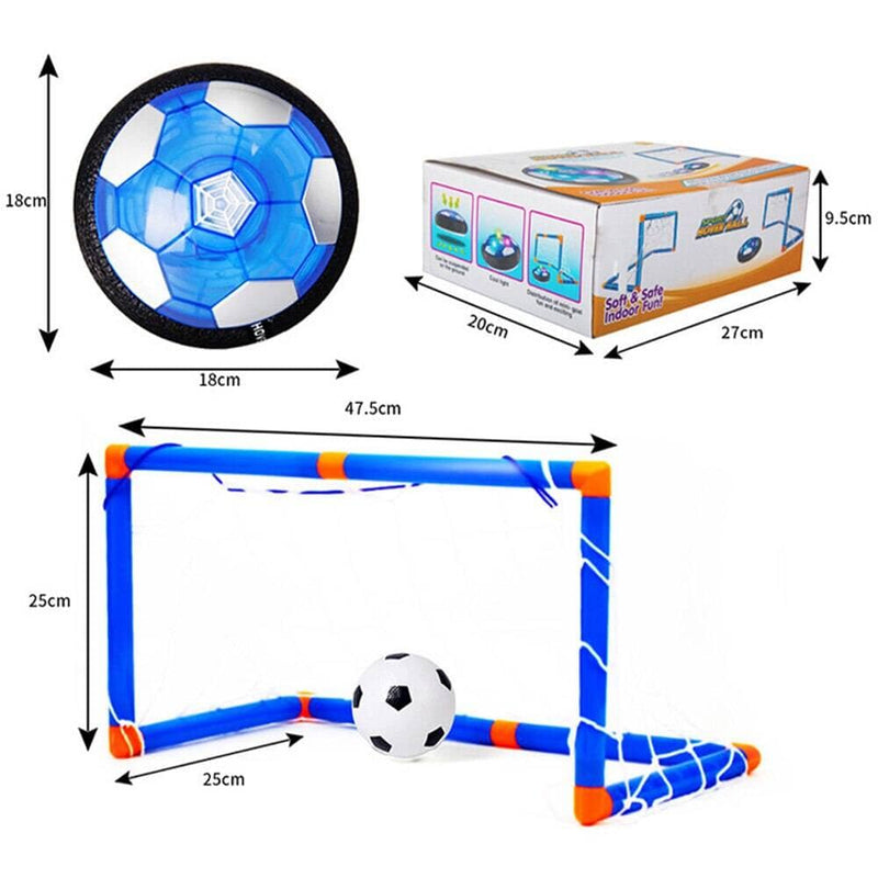 Brinquedo de futebol flutuante